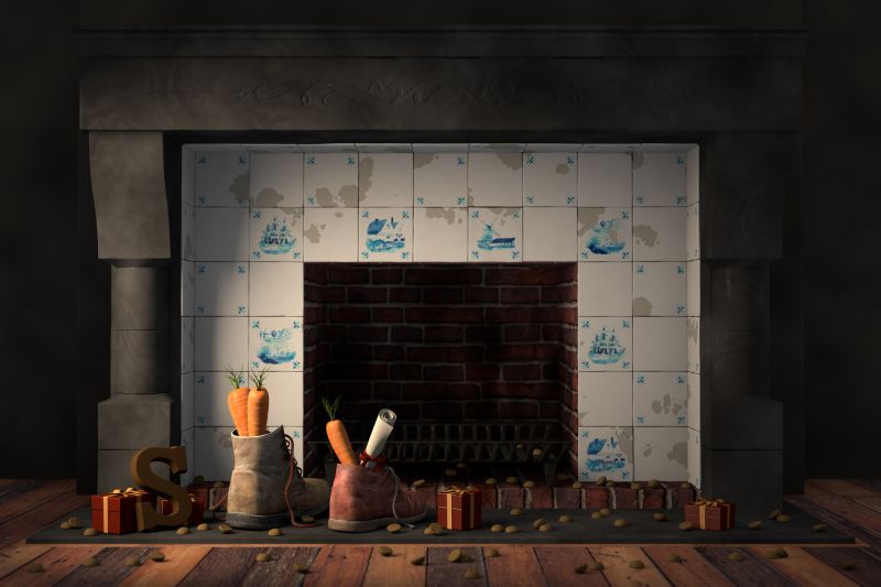 Fireplace Tile Accents